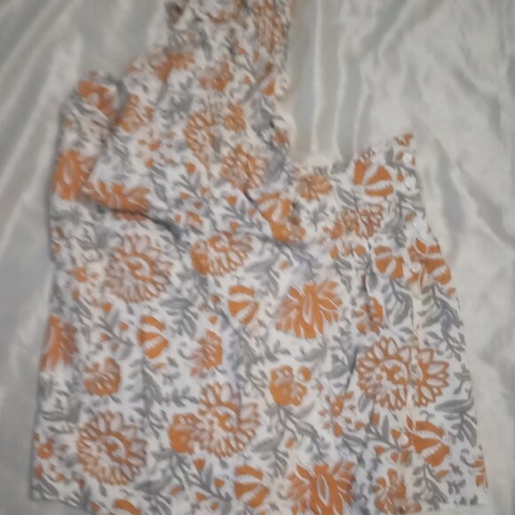 Rachel Zoe women's top sizeM parsley babydoll milkmaid regency long sleeves - Picture 4 of 8